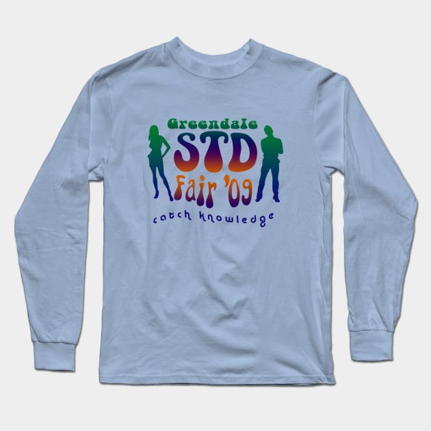 Greendale STD Fair 09 Long Sleeve T-Shirt by RetroFreak